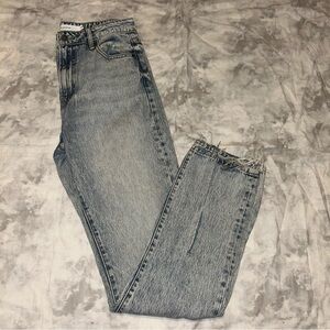 Hidden Jeans Tracey High Rise Straight Slit Jeans